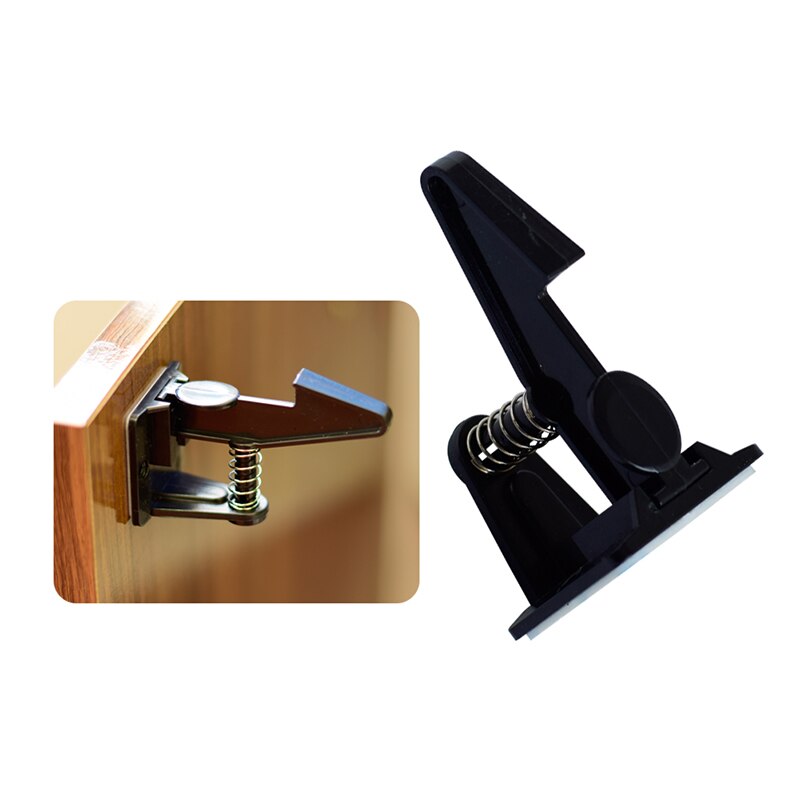 Tusunny 10/20 Pcs Baby Bescherming Baby Veiligheid Kast Deurslot Voor Kids Safety Lock Ladeblokkering: 3M black 20PCS
