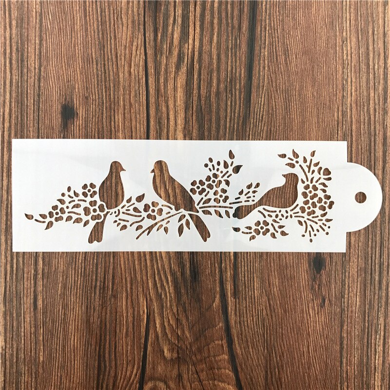 Animals Magpie Bird Scrap Walls Stencil Airbrush Painting Decor Stencils For Diy Scrapbooking Art Album Diary Stamp Crafts
