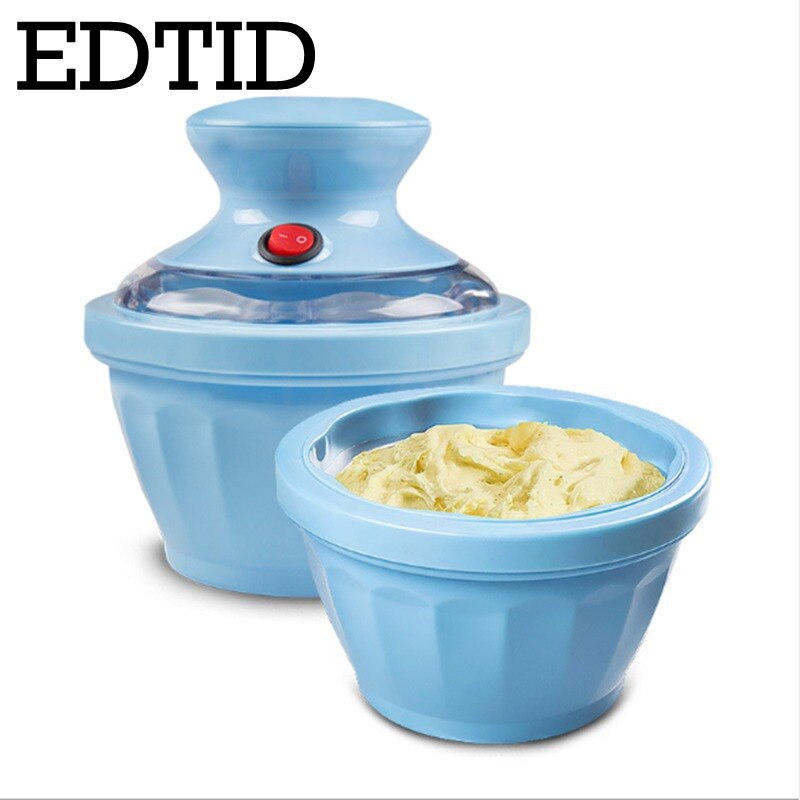 EDTID eis maschine sicher gesund und einfache bedienung DIY snack-food-maschinen aussehen Bedienung mit Einer taste
