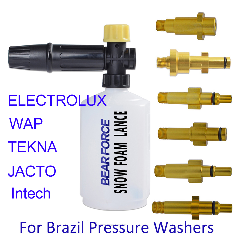 Skum dyse skum generator sne skum lanse skum kanon til brasilien wap tekna jacto electrolux michelin højtryksrenser bil vaskemaskine