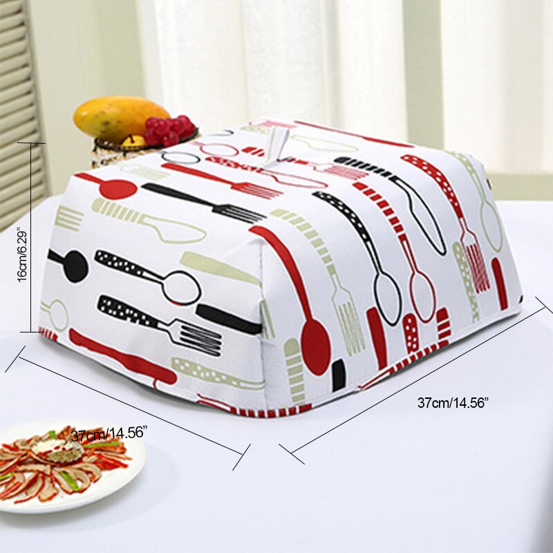 Food Covers Cute Cartoon Kitchen Folded Kitchen Food Dish Cover Food Cover Umbrella Hygiene Style Kitchenware Outdoor Picnic: B-A3