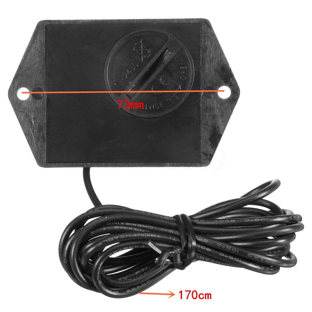 Universal LCD Display Hour Meter Motorcycle ATV Scooter Marine Boat Gauge Digital Display Speed Timer Without Battery