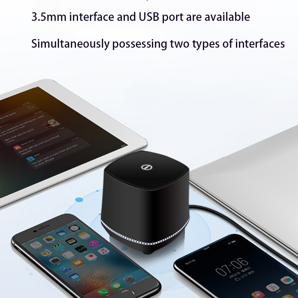 Bärbar skrivbordshögtalare, subwoofer, trådbunden usb med bluetooth-funktion liten högtalare för bärbara datorer, telefoner , mp3, mp4,  surfplattor