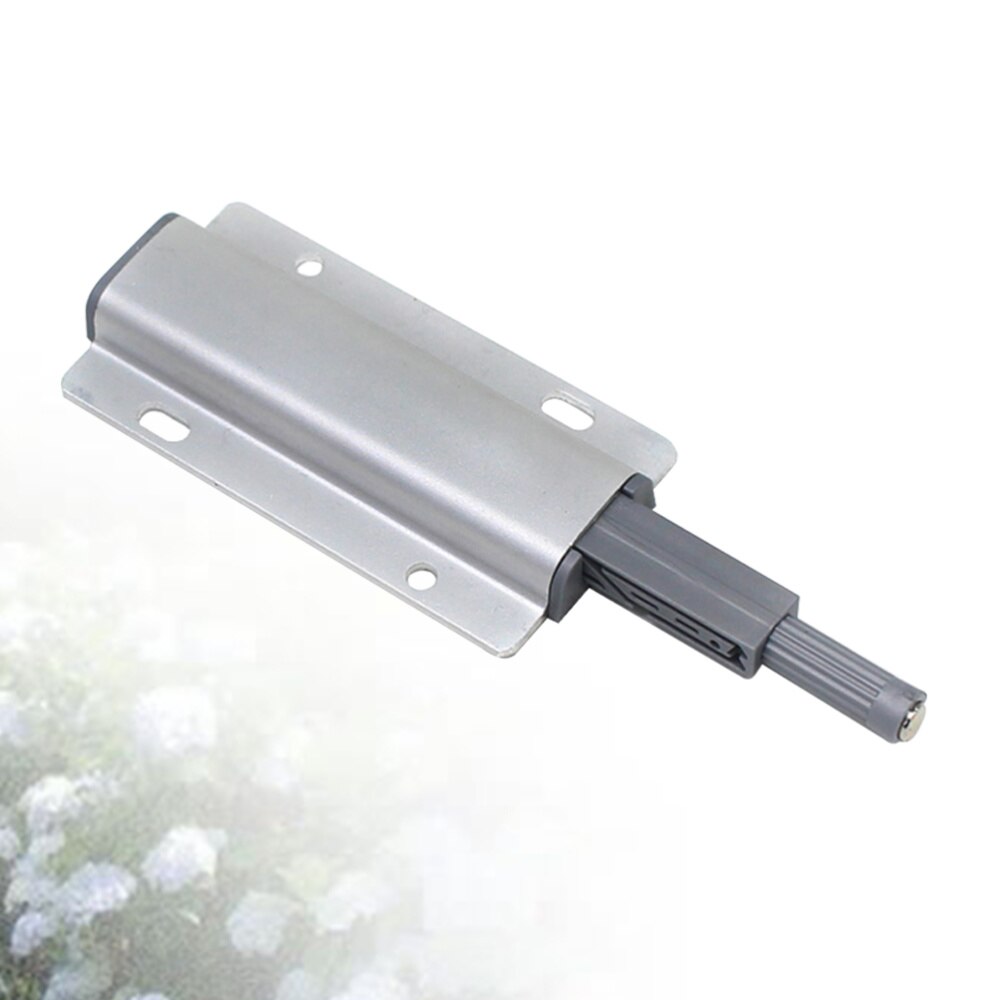 Alloy Cabinet Cupboard Door Drawer Push To Open System Damper Buffer for Closet Cupboard Cabinet Furniture (Silver)