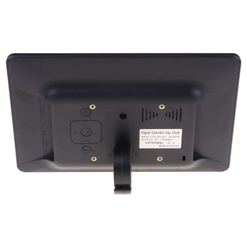 10.1 Inch 1024x600 RGB Digital Clock Calendar with Date Reminder