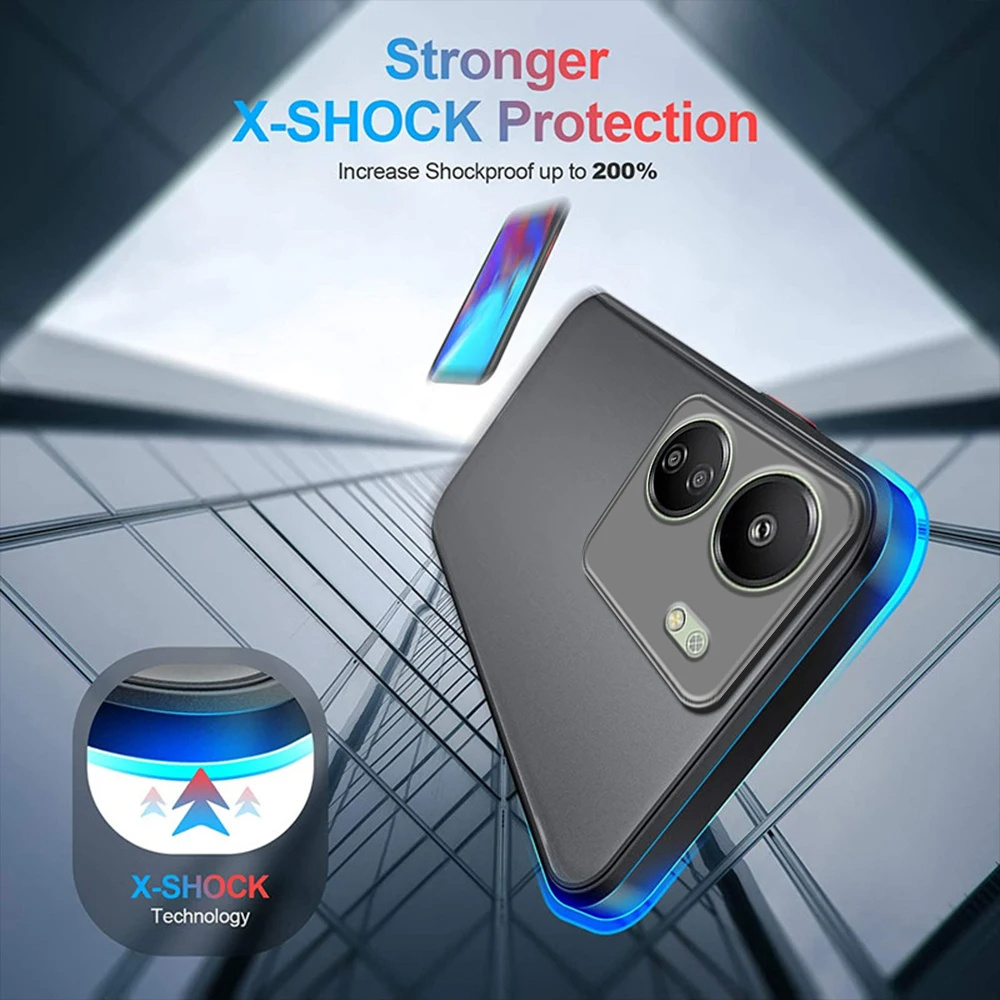 Casos de telefone luxuosos à prova de choque para xiaomi redmi 13c 14c 12 10c 10 9c armadura capa de silicone para redmi 13c 12c 12 14c capa fosca