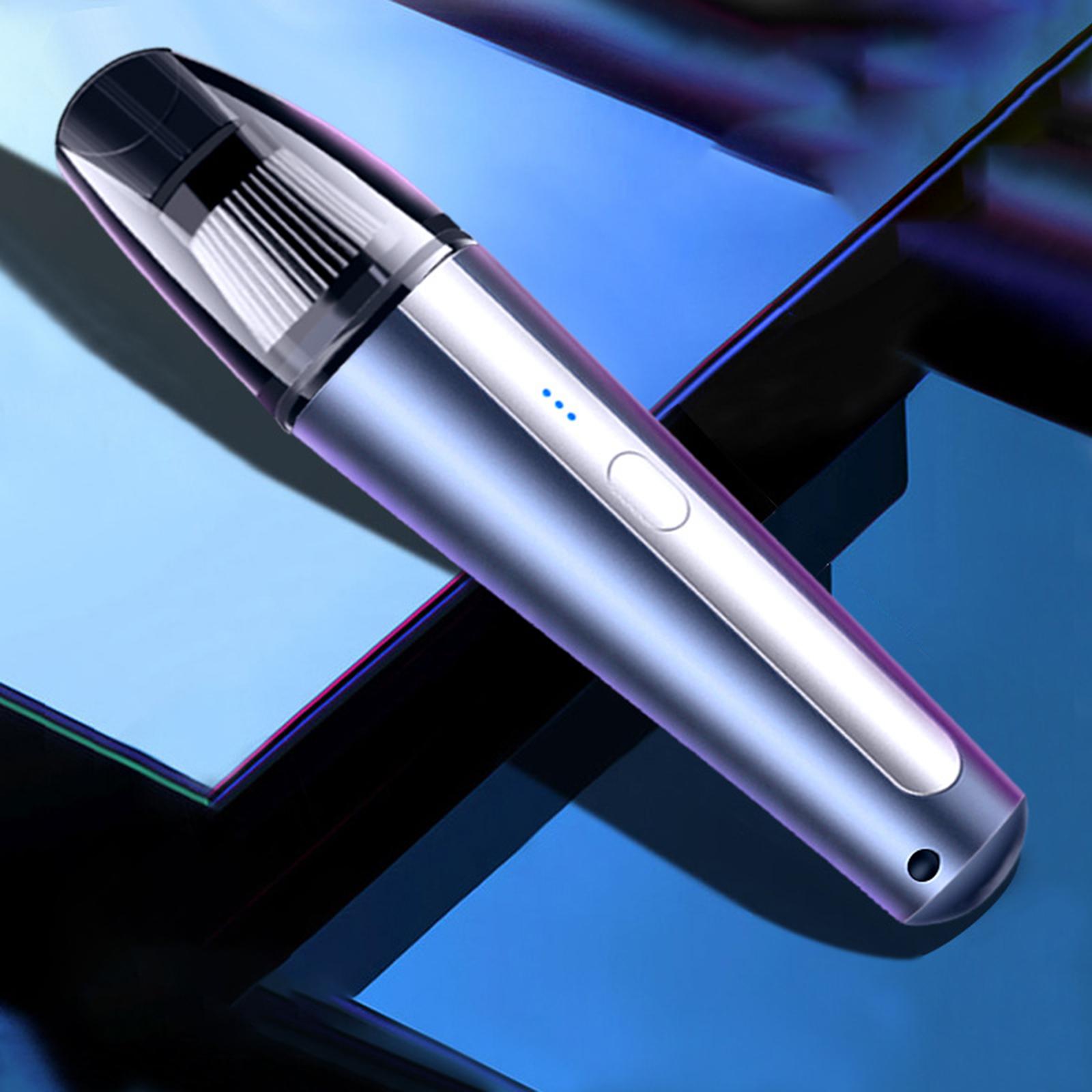 Handheld Cars Vacuum Cleaner Dry and Wet Use 6000PA 4000mAh 2 Nozzles Powerful Cyclone Suction Fits for Home Office Vehicle Part