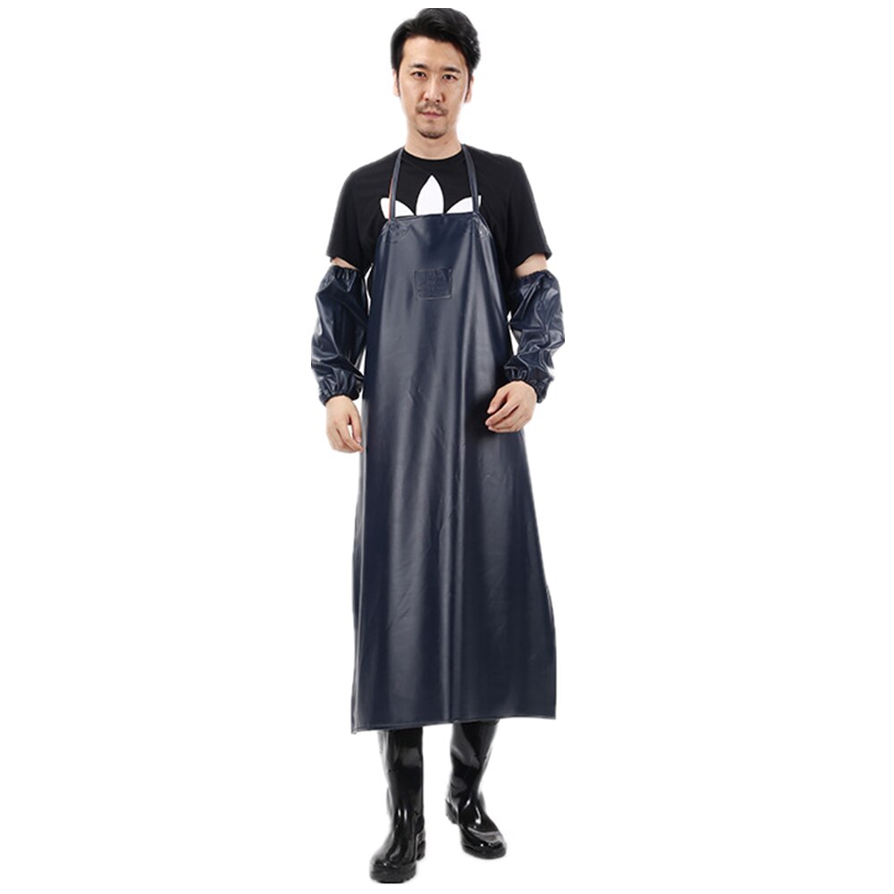 Apron PVC Chemical Resistant Bib Industrial Apron Acid Alkali Resistant Apron
