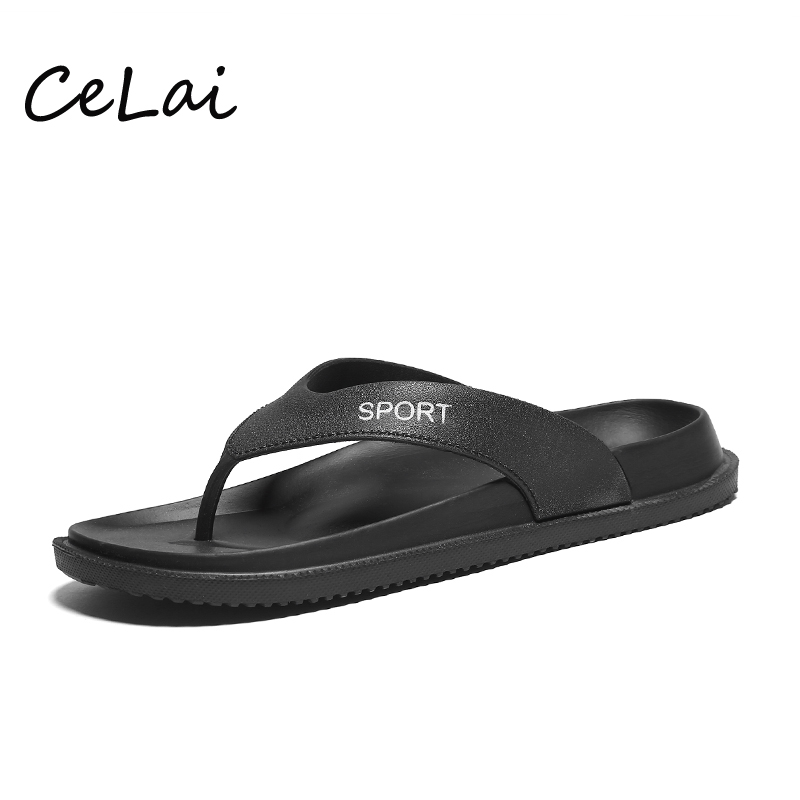Celai herr flip flops herr tofflor herr tångsko sommar strand casual sandaler zapatillas hombre papcie a -068