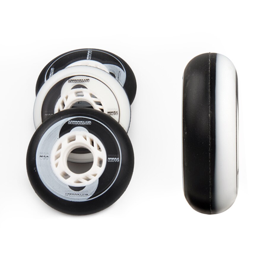 Ruedas de Patines en línea de dureza 85A-90A, ruedas de Patines deslizantes de Slalom de 72mm, 76mm y 80mm para Patines de patinaje SEBA Powerslide