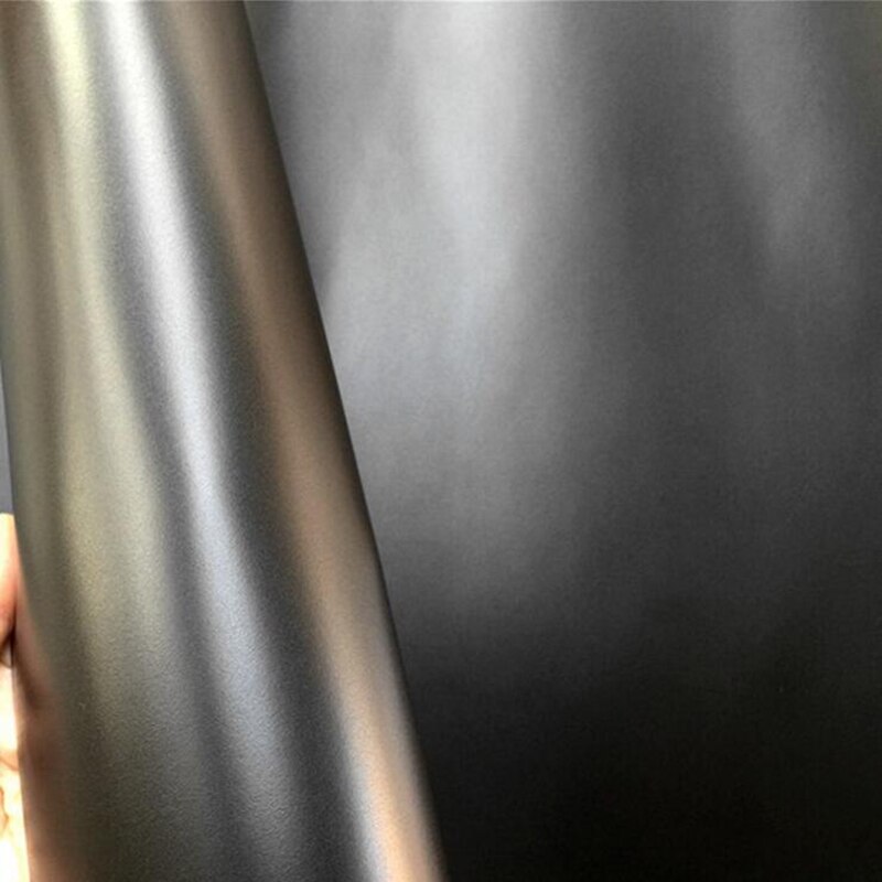 2.0Mm Echt Leer Eerste Laag Koeienhuid Plantaardig Gelooid Leer Voor Tassen Schoenen Riem Portemonnee Bank Etc Heldere Zwarte Kleur
