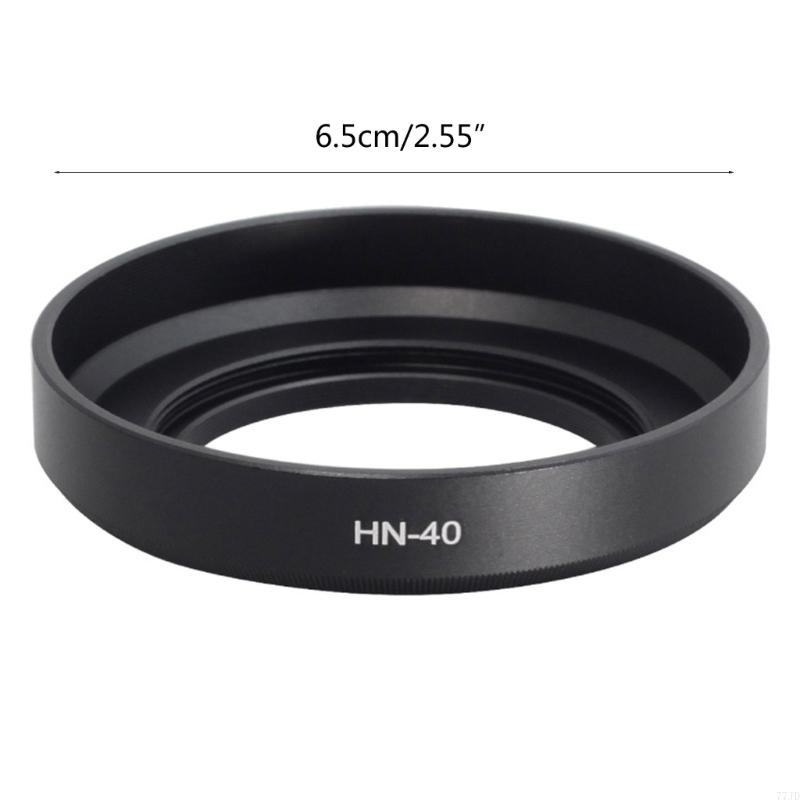 77JD Shockproof Screw-in Lens Hood Shade for Z-DX 16-50mm f3.5-6.3VR Lens Protectors