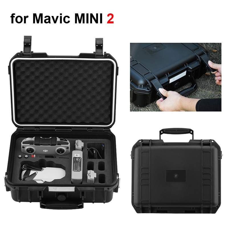 Waterdichte Explosieveilige Doos Voor Dji Mini 2 Hardshell Draagtas Opbergtas Handtas Voor Dji Mavic Mini 2 drone Accessoires