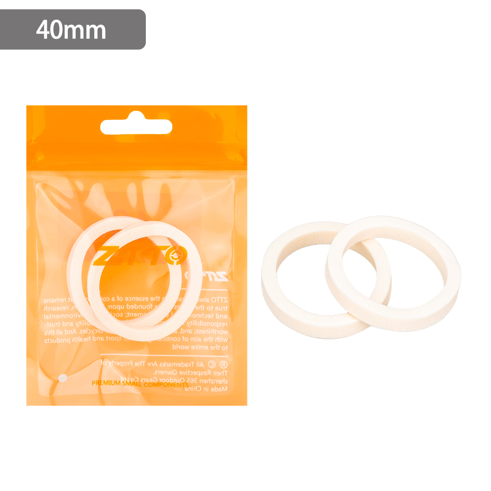 ZTTO-Anneau éponge spécial haute densité pour fourche de vélo VTT, suspension, lubrification, réparation, mousse d'huile, 30mm, 32mm, 34mm, 35mm, 36mm, 38mm, 40mm: green