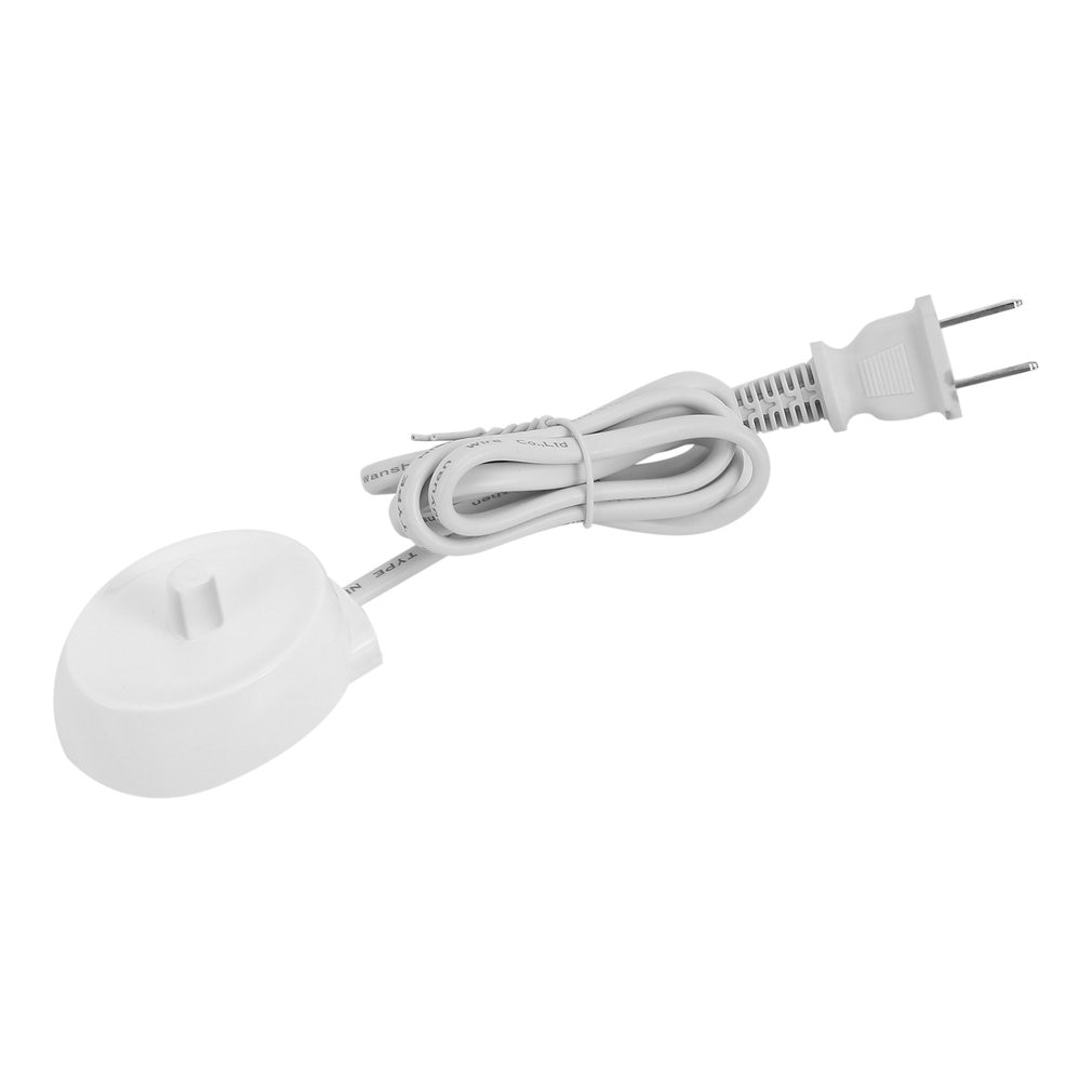110-240v udskiftning af elektrisk tandbørstelader, der passer til braun oral-b  d17 oc18 tandbørsteopladningsholder model 3757: Os stik