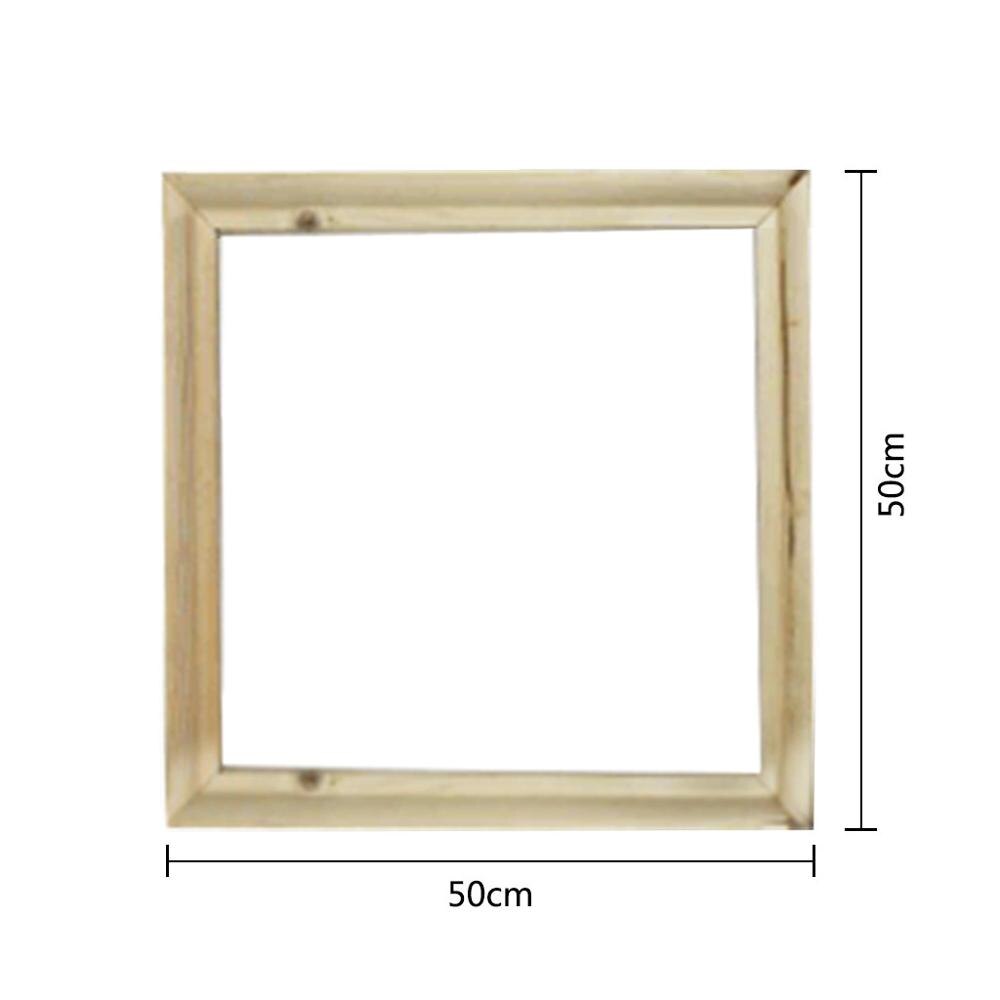 Natural Wood Frame For Canvas Oil Painting Factory Provide DIY Frame Wall Photo Inner Picture Frame marcos de fotos de pared 5FM: O