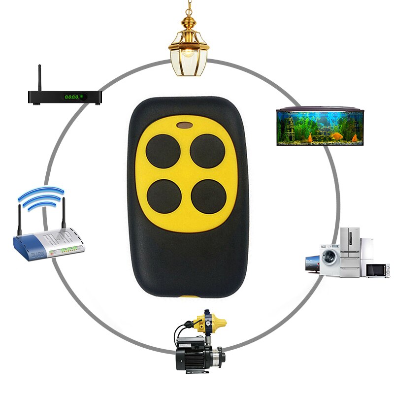 286-868MHZ Multi-frequency Automatic Remote Control Copy Controller 4 Button Clone Cloning Code Remote Control