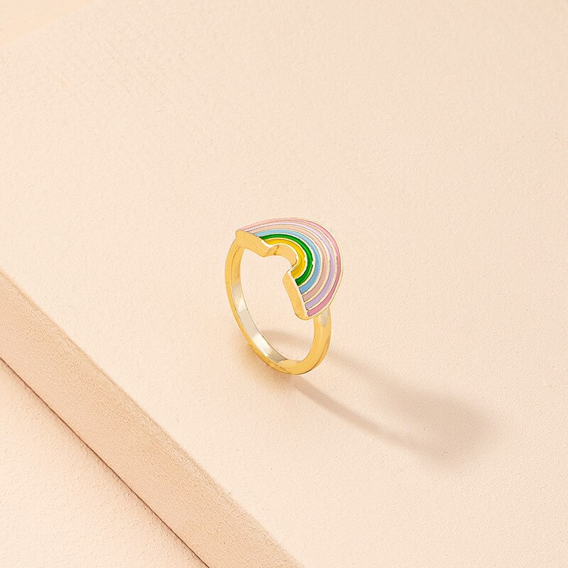 Pilzringe für damen, boho-pilzring, süßer Ring Ich bin koreanischen stil, schlichter partyring-schmuck: Mogu-b