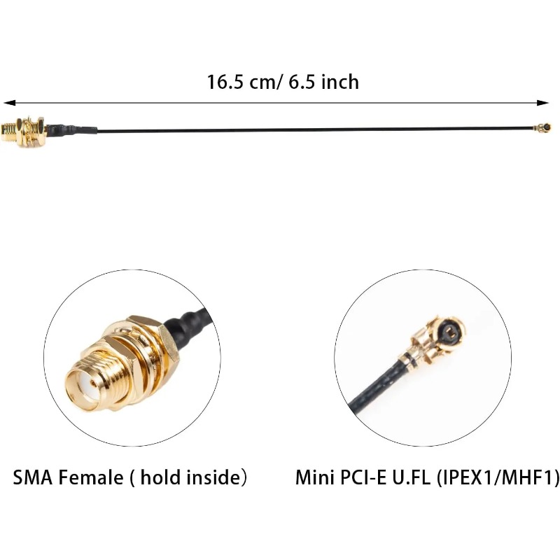 868 MHz 915 MHz LoRa-Antenne mit SMA-Stecker für Meshtastic LORA32 ESP32 LoRa OLED-Gremium + 15 cm Verlängerungskabel