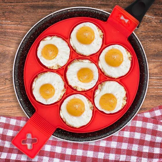 Moldes de tortitas antiadherentes para cocinar, utensilio de silicona reutilizable para hornear, con tapa, 1 Uds.