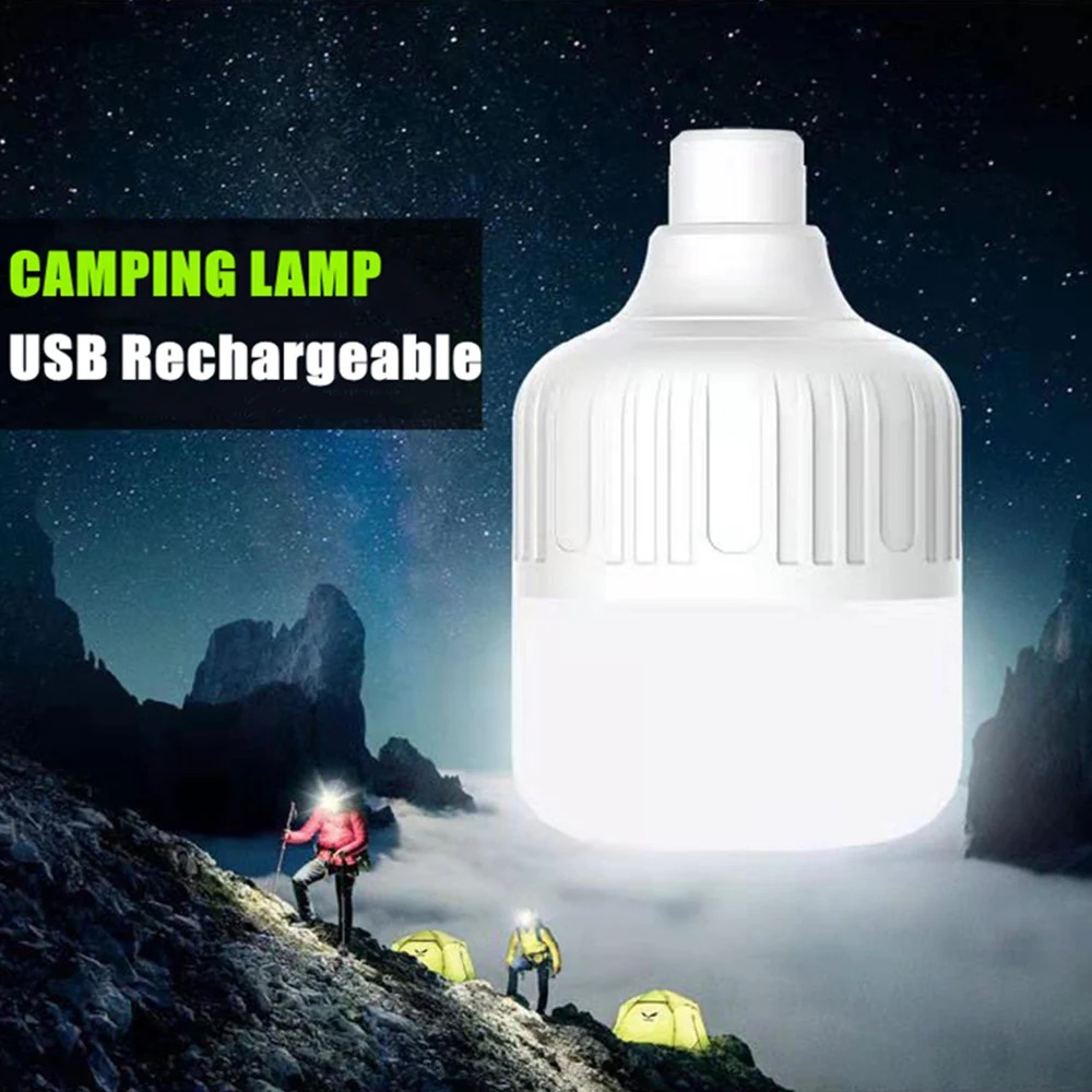 LED-Notbeleuchtung für Höhle Innenbereich, Haken, für Höhle Außenbereich, USB wiederaufladbar, multifunktional, tragbar, Laternen, Notfalllampe, Grill, Camping, Nachtlampe