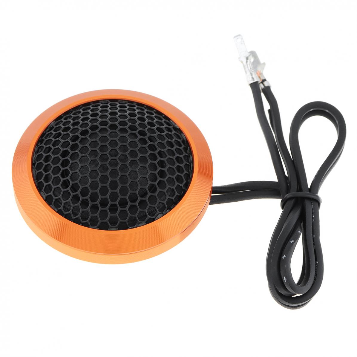 2pcs 25mm 60W Universal High Efficiency Mini Car Dome Tweeter Stereo Speakers for Car Audio System