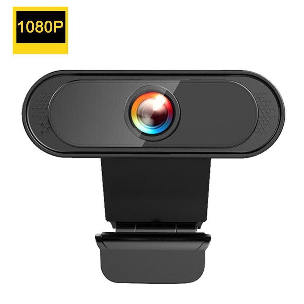 Usb 2.0 genuíno completo hd 1080p webcam câmera digital da web cam com mircofone para computador portátil portátil foco automático webcam câmera: 1080P