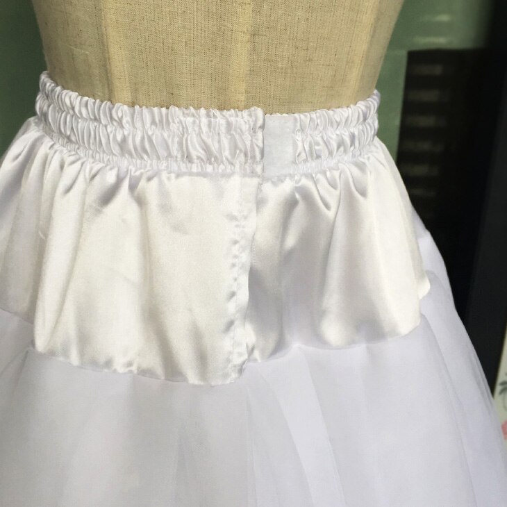 Petticoat For Short Wedding Dress White Soft Tulle Lace Rockabilly Underskirt Girls Wedding Accessories Wedding Dress Puffy Tutu