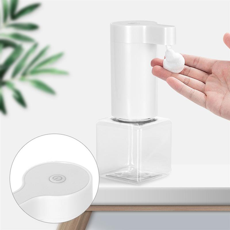 250 Ml Automatische Zeepdispenser Touchless Sensor Inductie Wasmiddel Dispenser Usb Opladen Hand Zeep Schuimende Dispenser Hand Wassen