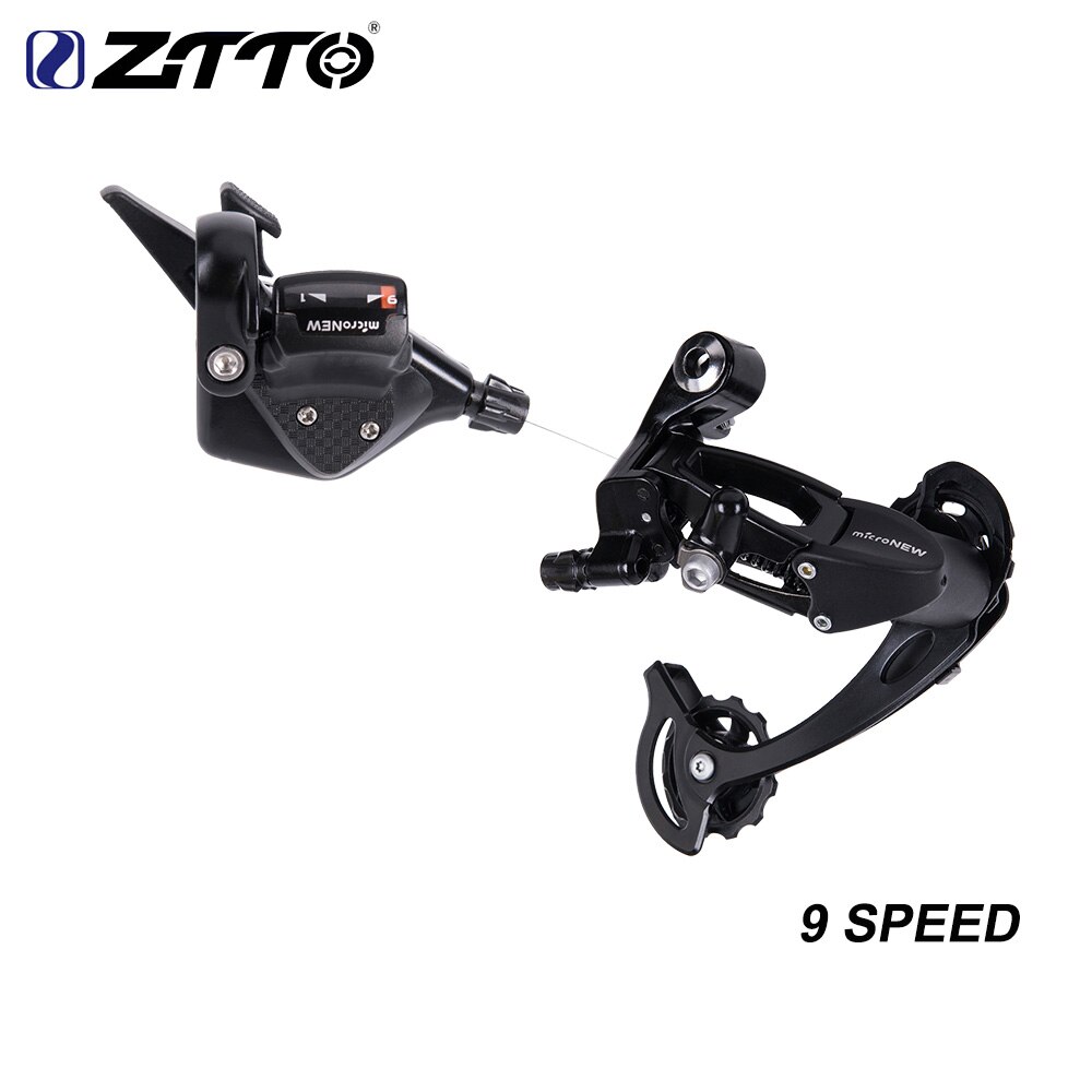 ZTTO Bicycle MTB 1X9 System 9Speed Shifter Rear Derailleur Groupset 42t 40t for xt k7 mountain bike crankset parts 11v system