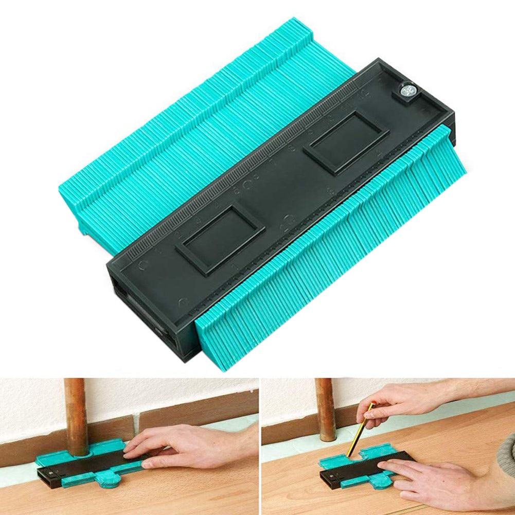 Contour Gauge Irregular Profile Measurement Ruler Contour Measuring Tools HYD88