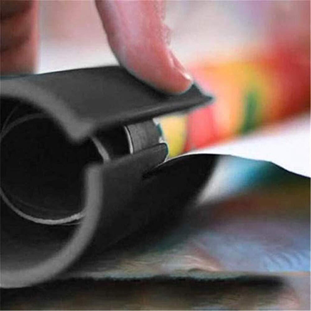 Glidende indpakningspaperskærer indpakningspapir rulleskærer skærer præfektlinjen hver eneste gang