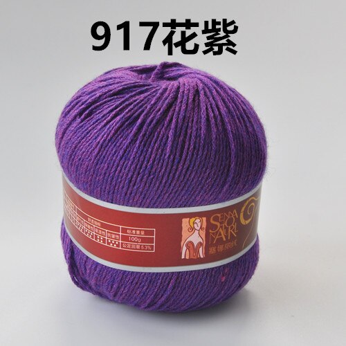300g Lamb Wool,Biological Cashmere, Toyobo Yarn For Hand Knitting Thick Thread Good For Scarf Sweater Coat Gloves B: 917