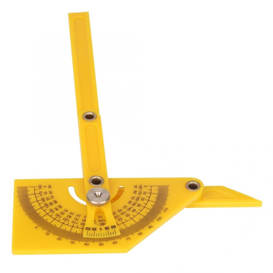 Hoekzoeker gradenboog goniometer 180 graden gradenboog hoekzoeker verstekmeter arm meetliniaal