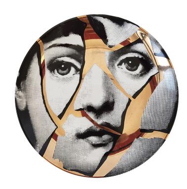 Human Face Plate Jewelry Storage Dish Ornaments Rectangular Tray Candle Holder Jar Candelabra Home Decoration tray