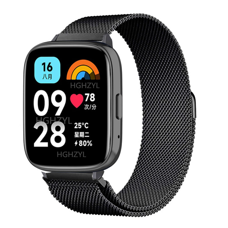 Rem til redmi watch 3 active metallarmbånd i rustfritt stål klokkerem til xiaomi redmi watch 3 active correa-rem smartklokker