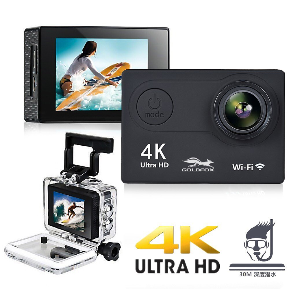 H9 Sport Action Camera Ultra Hd 4K Wifi 2 Inch Lcd-scherm 170D Waterdichte Video-opname Camera Dv Recorder voor Reizen Camera
