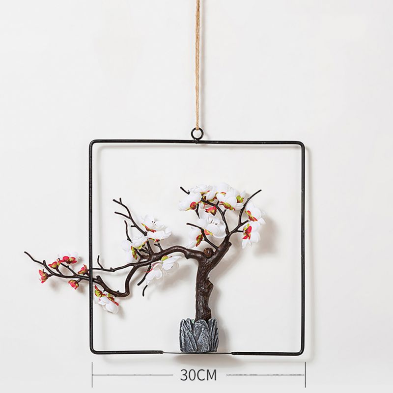 Geometric Metal Wire Wreath Hoop Frame Artificial Flower Garland Wall Hanging Decorations Wedding Party Backdrop Top