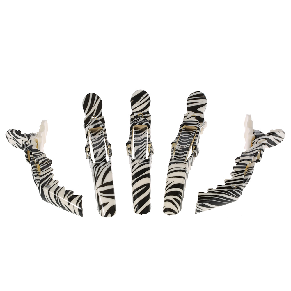 Pinzas para el pelo de cocodrilo para peluquería, pinzas para secar el pelo, accesorios para horquillas, herramientas de estilismo para el cuidado del cabello, 5 uds.