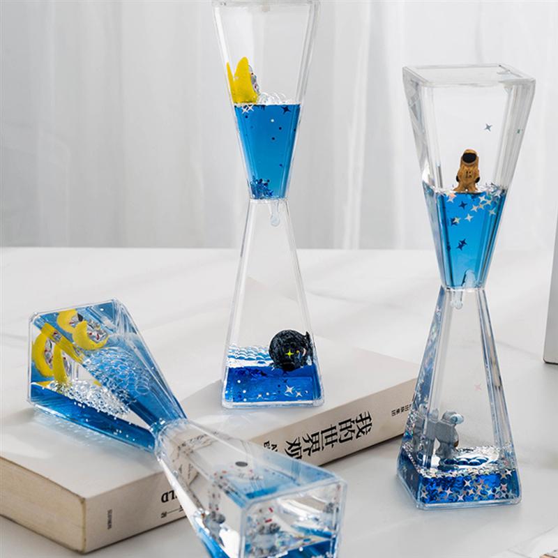 1Pc Ruimtevaarder Zandloper Timer Thuis Desktop Decor Zandloper Thuis Desktop Decoratieve Ornament