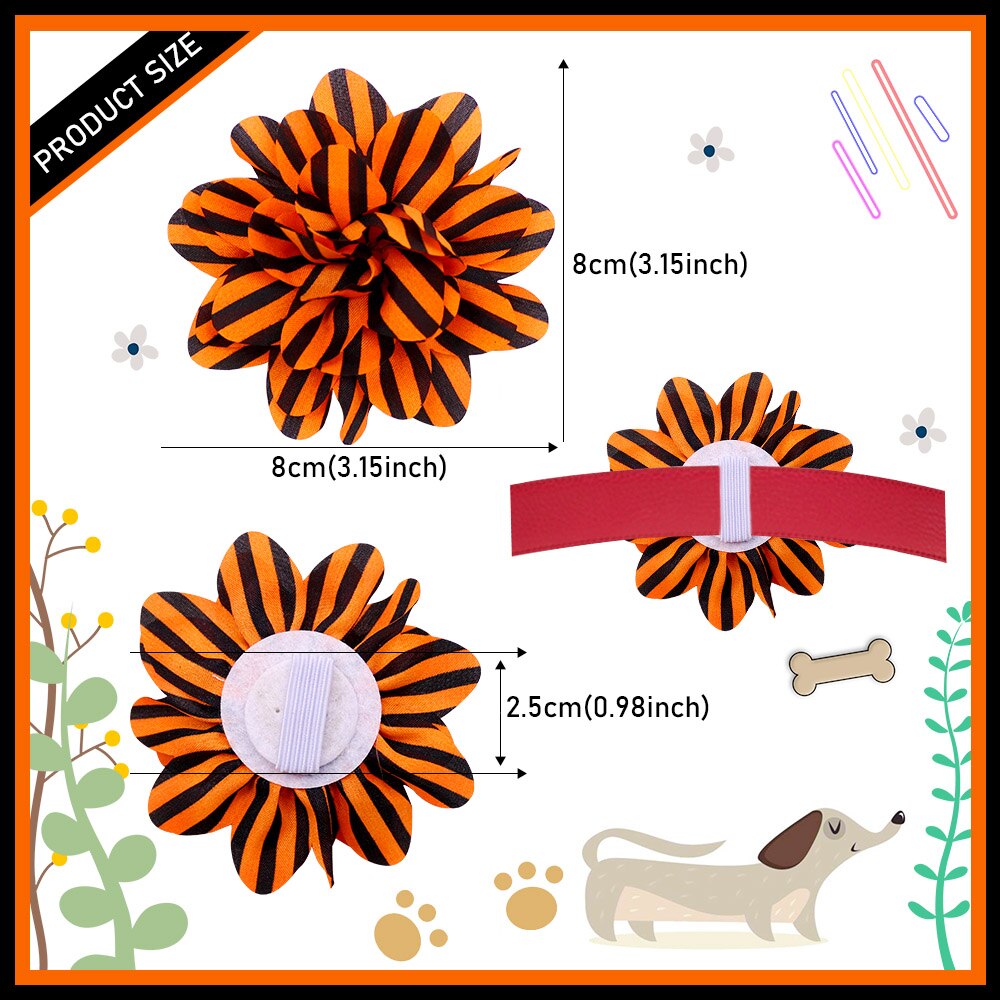 Gros nœud papillon à rayures pour chien, 8cm, 50/100 pièces, accessoires pour animaux de compagnie, meilleure , Yorkshire Terrier