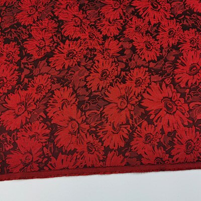 Custom Chrysant Brokaat Geweven Jacquard Stof Mode Jurk Cheongsam Garen Stof Voor Naaien Door De Meter: 2 / 1.5 meters