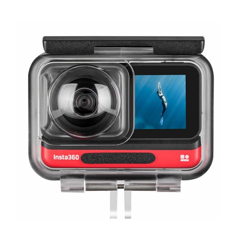 40m Original TELESIN Waterproof Shell For Insta360 ONE R Protection Box Dive Case For Insta 360 R Dual-Lens 360 Accessories