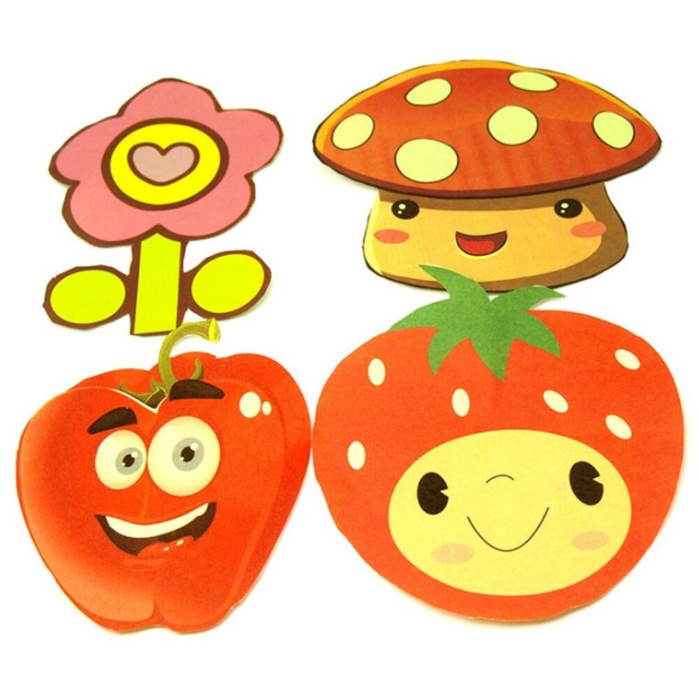 96 Stks/set Kawaii Papier Gesneden Boek Ambachtelijke Papier Speelgoed Kids Cartoon Handgemaakte Boek Papier Educatief Speelgoed Voor Kinderen Leren Speelgoed