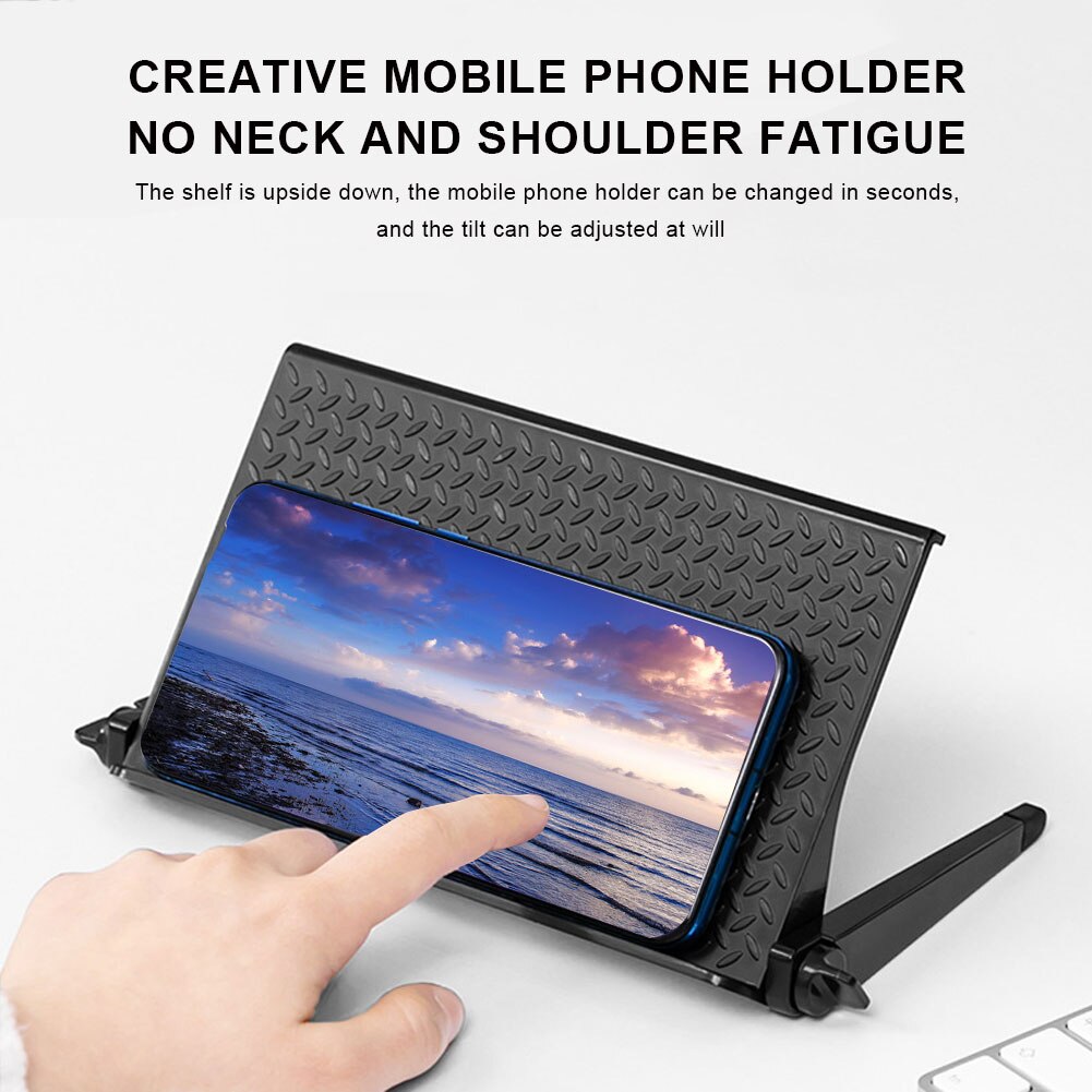 Computer Monitor Rack Plastic LCD TV Top Screen Bracket Multifunctional Home Office Storage Rack Shelf