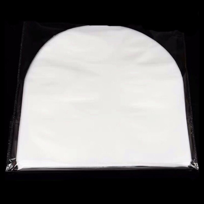 Vinyl 50 Clear Plastic Protective LP Inner Sleeves 12 dmm Vinyl Record Sleeves Album Covers 17.7x19.6 Inches