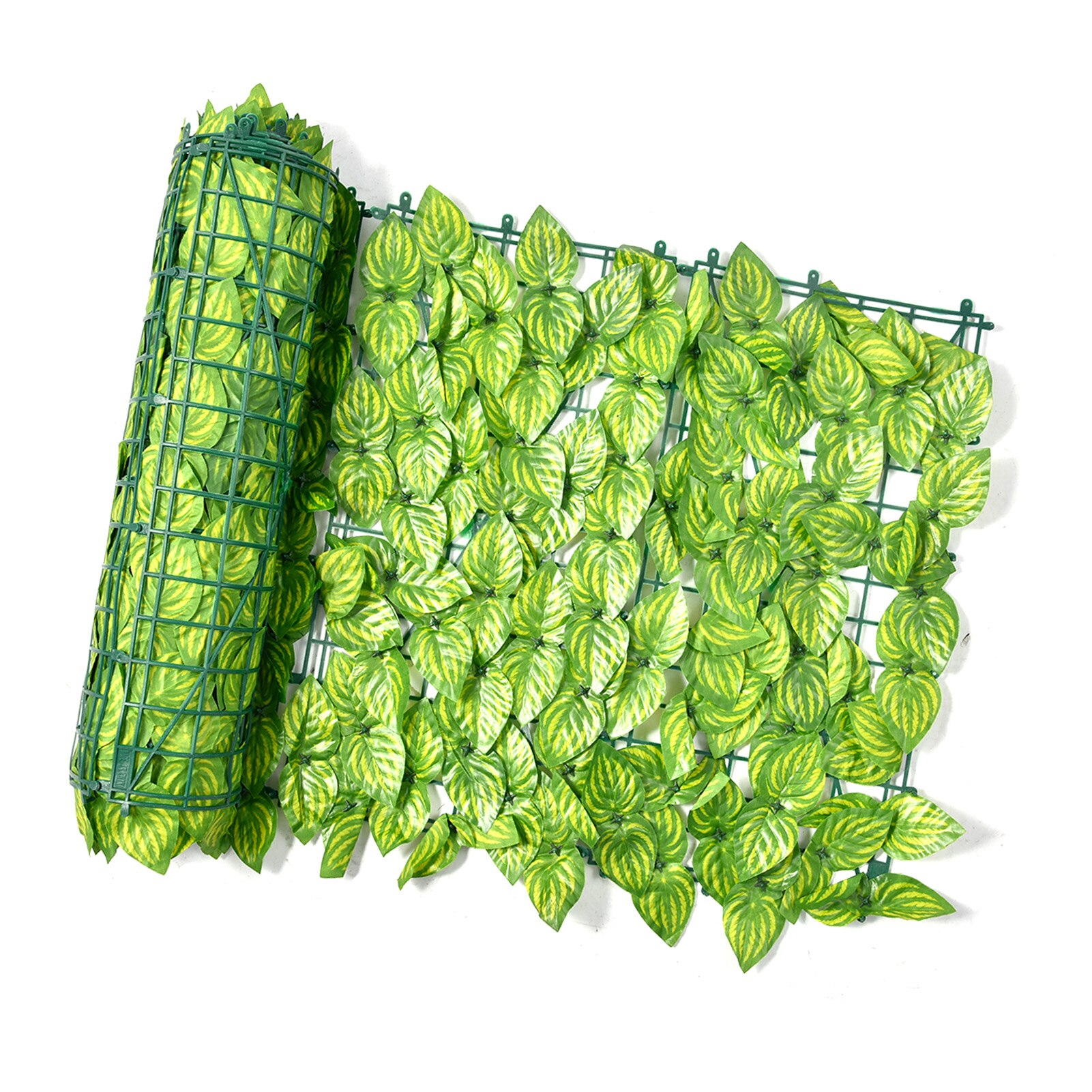 1*3M Artificial Ivy Leaf Hedge Screening Green Leaf Privacy Fence Environmental Protection Odorless Natural without Fading