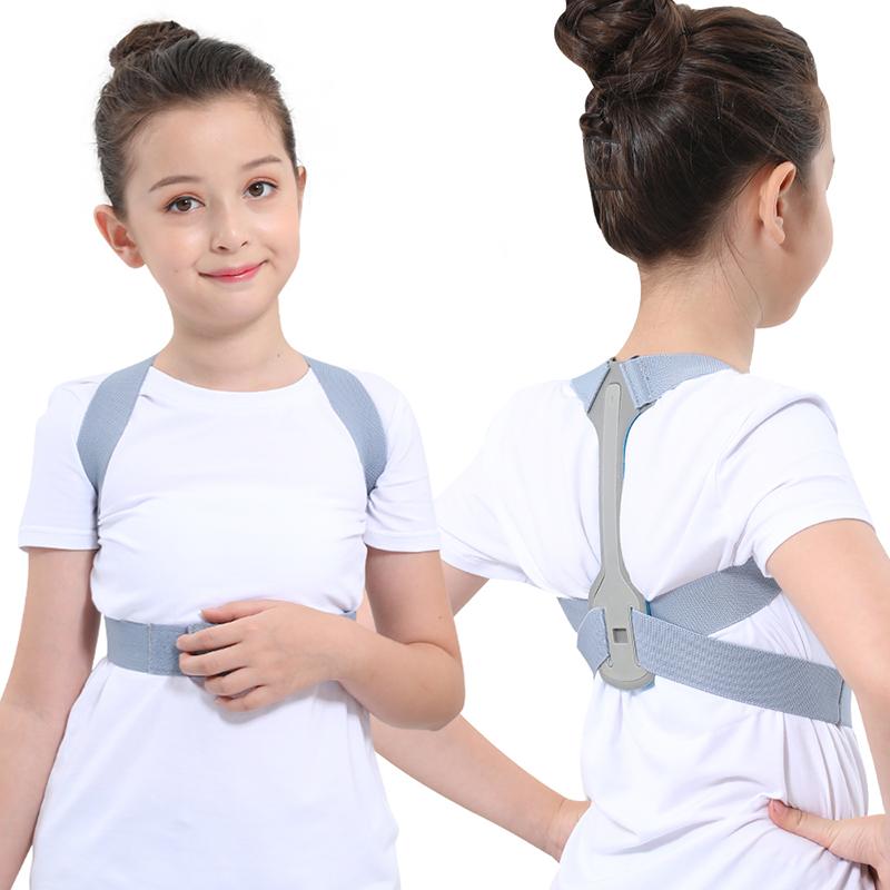 Zity justerbar barneformebøjle børnestillingskorrektor rygstøttebæltekorrektion ortose skulderrygbælte til teenage