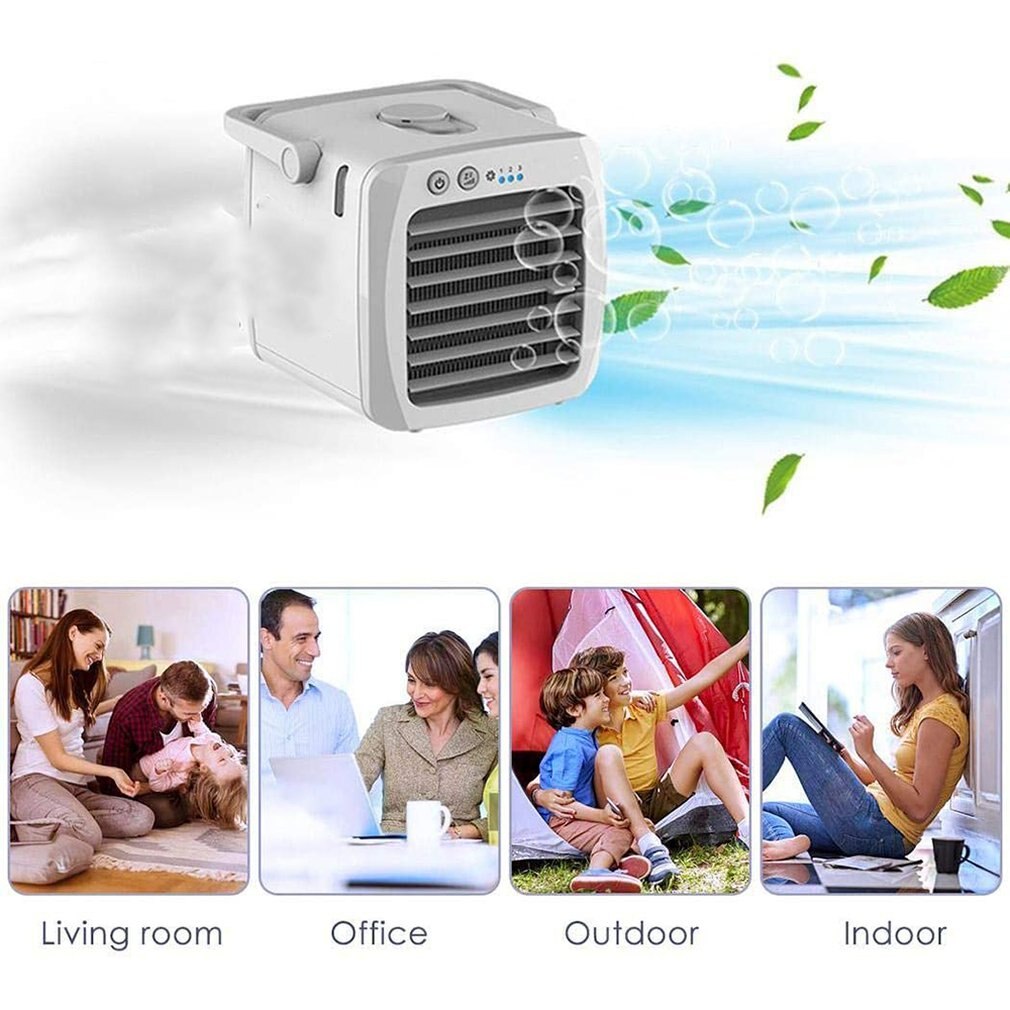 Portable Mini Air Conditioner Portable Home Air Cooler USB Personal Space Cooler Fan Air Cooling Fan Device Room Cooling Only CE