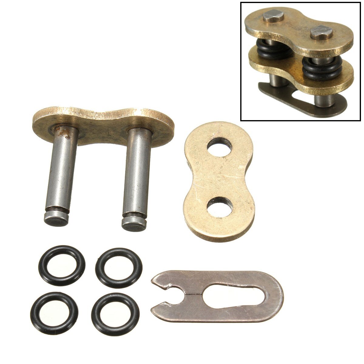 520H Heavy Chain Connecting Connector Master Joint Link with O-Ring For Motorcycle Dirt Bike Motorbike